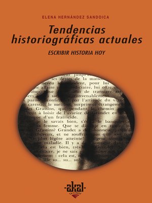 cover image of Tendencias historiográficas actuales
